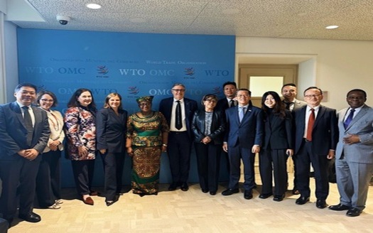 During the 2024 ABAC Visit to WTO, the ABAC and APEC delegation met with WTO Director-General Dr Ngozi Okonjo-Iweala in Geneva, Switzerland, alongside key international organisations.