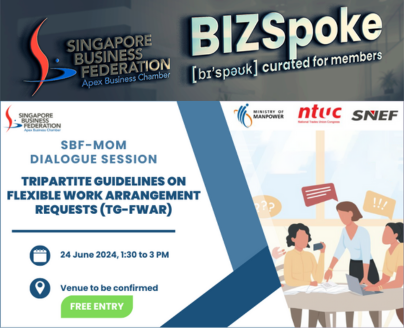 BIZSpoke | 14 June 2024 - SBF-MOM Dialogue Session on TG-FWAR with SMS Koh Poh Koon