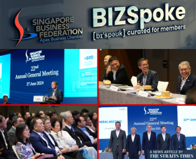 BIZSpoke | 28 June 2024 - SBF Held Its 22nd Annual General Meeting, Gears Up to Engage More Companies and Double Down on Partnerships