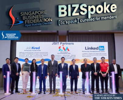 BIZSpoke | 09 August 2024 - New SBF-Led Initiative to Boost Skills and Jobs in Singapore’s Wholesale Trade Sector