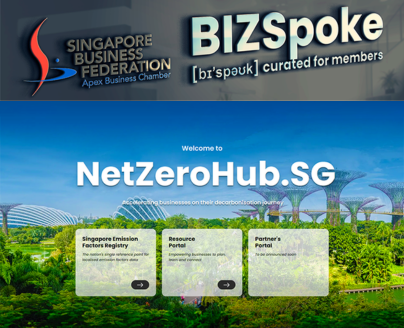 BIZSpoke | 11 October 2024 - SBF Launches NetZeroHub.SG to Assist Singapore Businesses in Accurate Carbon Emissions Reporting