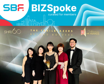 BIZSpoke | Celebrating Our People: SBF Clinches Silver at Singapore HR Awards